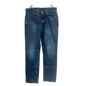 Levi's 514 30x32 Mens Straight Jean Medium Wash Preowned Cotton 24-275
